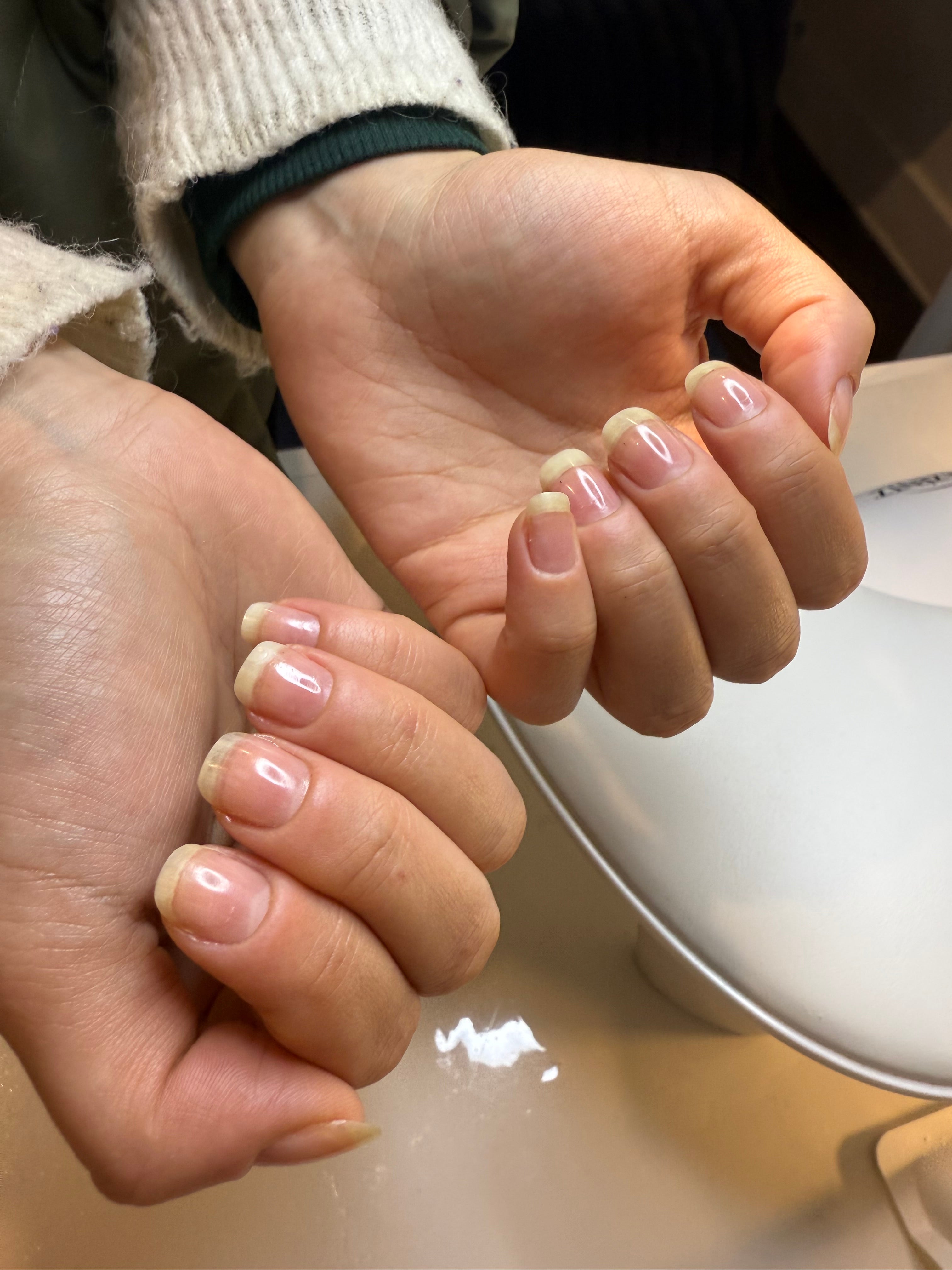 P-SHINE Japanese Manicure Set - Natural Nail Strengthener For Damaged Nails - Professional Nail Kit